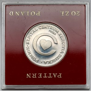 Próba CuNi 20 złotych 1979 Szpital Centrum Zdrowia Dziecka