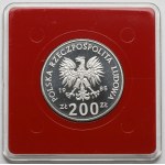Próba FeNi 200 złotych 1985 Pomnik - Szpital Centrum Zdrowia Matki Polki