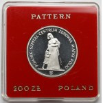 Próba FeNi 200 złotych 1985 Pomnik - Szpital Centrum Zdrowia Matki Polki