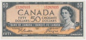 Canada, 50 Dollars 1954