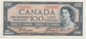 Canada, 100 dollari 1954