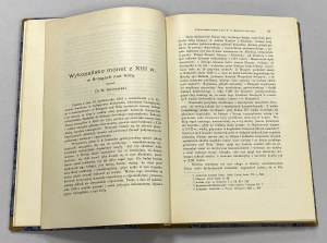 Die Ausgrabung von Münzen aus dem 13. Jahrhundert in Brzegi nad Nidą, M. Gumowski [Rozprawy Akademi Umiejętności 1918].