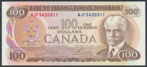 Canada, 100 Dollars 1975
