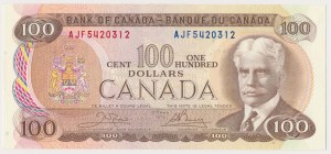 Canada, 100 dollari 1975