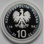10 złotych 1996 Zygmunt II August - popiersie
