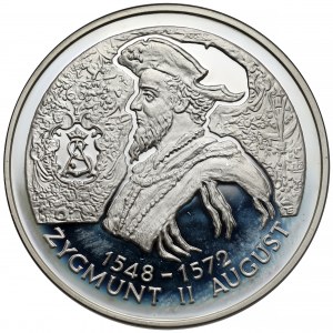 10 złotych 1996 Zygmunt II August - popiersie