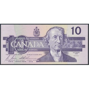 Canada, 10 Dollars 1989