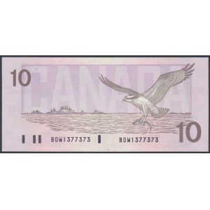 Canada, 10 Dollars 1989