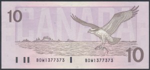 Kanada, 10 Dollars 1989