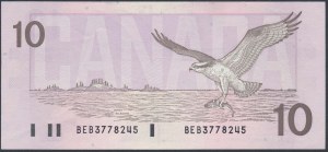 Kanada, 10 Dollars 1989