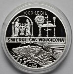 10 złotych 1997 - 1000-lecie śmierci św.Wojciecha