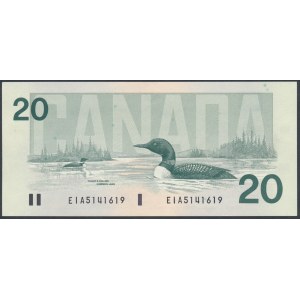 Canada, 20 Dollars 1991