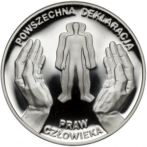 10 złotych 1998 Powszechna Deklaracja Praw Człowieka
