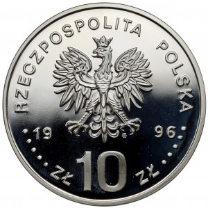 10 gold 1996 - 200th anniversary of the creation of the Dabrowski Mazurka.