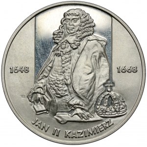 10 złotych 2000 Jan II Kazimierz - półpostać