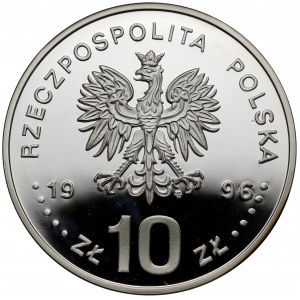 10 złotych 1996 - 40 rocznica wydarzeń poznańskich czerwiec 1956