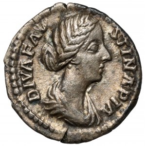 Faustyna II Młodsza (161-175 n.e.) Denar pośmiertny