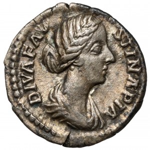 Faustina II la Giovane (161-175 d.C.) Denario postumo