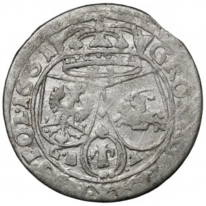 Jan II Kazimierz, Szóstak Lwów 1661 GBA - C/\SIM