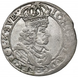 Jan II Kazimierz, Szóstak Bydgoszcz 1661 TT - mniejsze popiersie