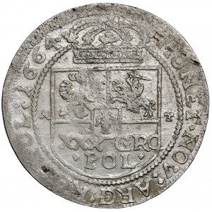 Jan II Kazimierz, Tymf Kraków 1664 AT