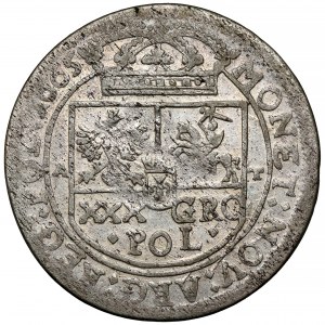 Jan II Kazimierz, Tymf Kraków 1665 AT