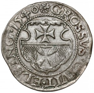 Žigmund I. Starý, groš Elbląg 1540
