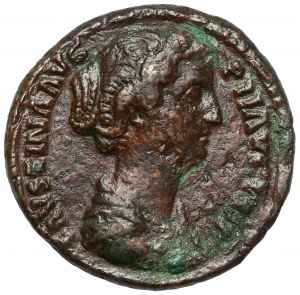 Faustyna II Młodsza (161-175 n.e.) Dupondius, Rzym