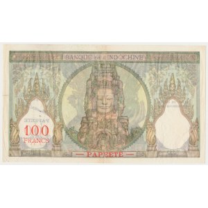 Tahiti, 100 Francs ND