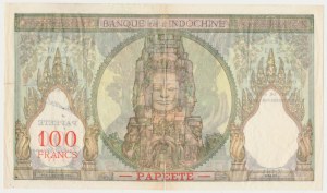 Tahiti, 100 frankov ND (1939-65)