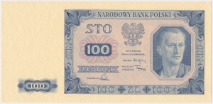 100 złotych 1948 - PRÓBA KOLORYSTYCZNA