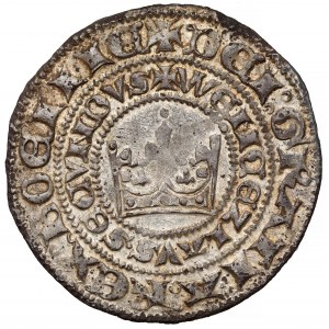 Czechy, Wacław II Czeski (1278-1305) Grosz praski