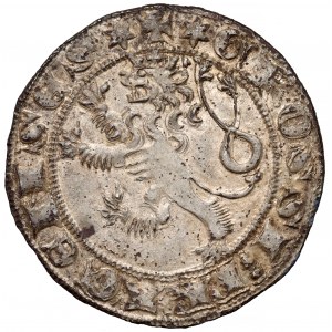 Czechy, Wacław II Czeski (1278-1305) Grosz praski