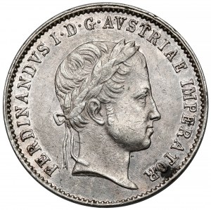 Rakúsko, Ferdinand I., korunovačný žetón 1836 (ø20 mm) - pre českého kráľa