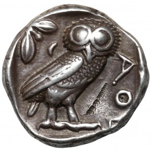 Grecja, Attyka, Ateny, Tetradrachma (454-404 p.n.e.) - sówka