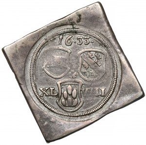 Breisach, 48 krajcars 1633 - siege clipper