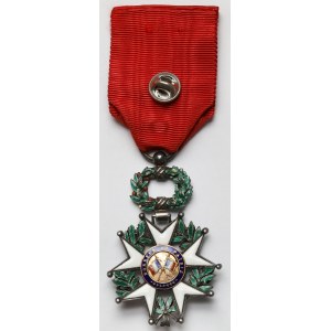 Francja, Order Narodowy Legii Honorowej kl.V / IV (?) - kawalerski / oficerski (?)