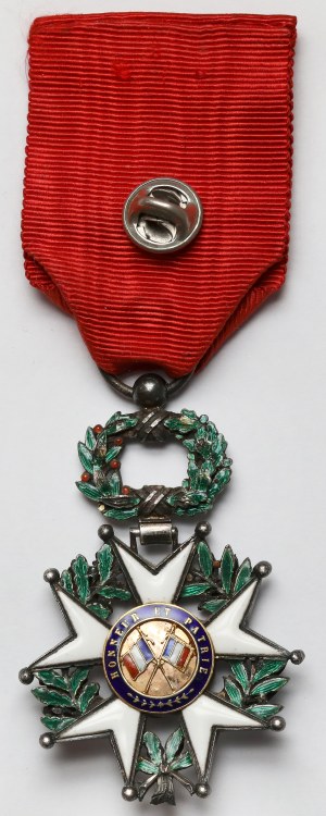 France, National Order of the Legion of Honor cl.V / IV (?) - bachelor / officer (?).