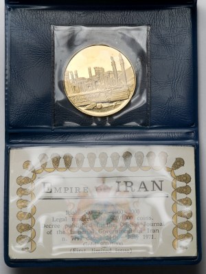 Iran, 1.000 rial 1971 - Impero persiano