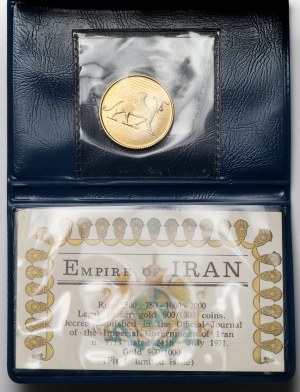 Írán, 500 riálů 1971 - Perská říše