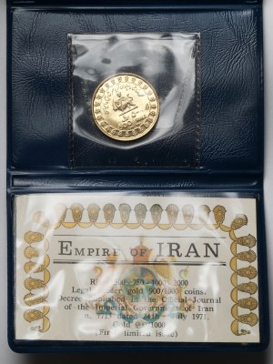 Írán, 500 riálů 1971 - Perská říše