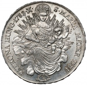 Hungary, Maria Teresa, Talar 1782-B, Kremnica