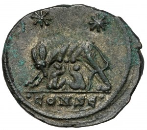 Konstantyn I Wielki (306-337 n.e.) Follis, Konstantynopol - Urbs Roma