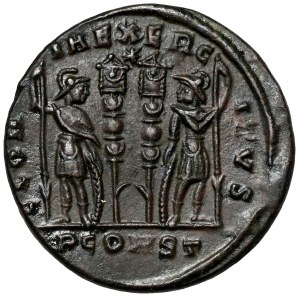 Konštantín I. Veľký (306-337 n. l.) Follis, Konštantínopol