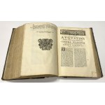Sancti Aurelii Augustini Hipponensis Episcopi, OPERUM OMNIUM ANTE ANNUM M.DC.XIV, Paryż 1650 r.