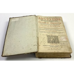 Sancti Aurelii Augustini Hipponensis Episcopi, OPERUM OMNIUM ANTE ANNUM M.DC.XIV, Paryż 1650 r.