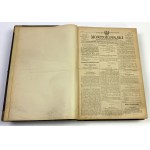 Monitor Polski, Kompletny rocznik 1924 - w tym o wymianie banknotów markowych