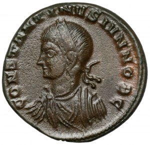Konstantin II (337-340 n. l.) Follis, Soluň