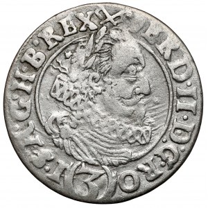 Śląsk, Ferdynand II, 3 krajcary 1627 HR, Wrocław