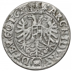 Śląsk, Ferdynand II, 3 krajcary 1627 HR, Wrocław